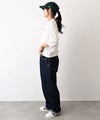 and quarter｜7分袖ロゴT [[MA-28282]][C]