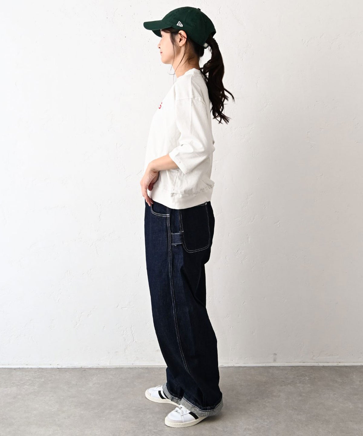 and quarter｜7分袖ロゴT [[MA-28282]][C]