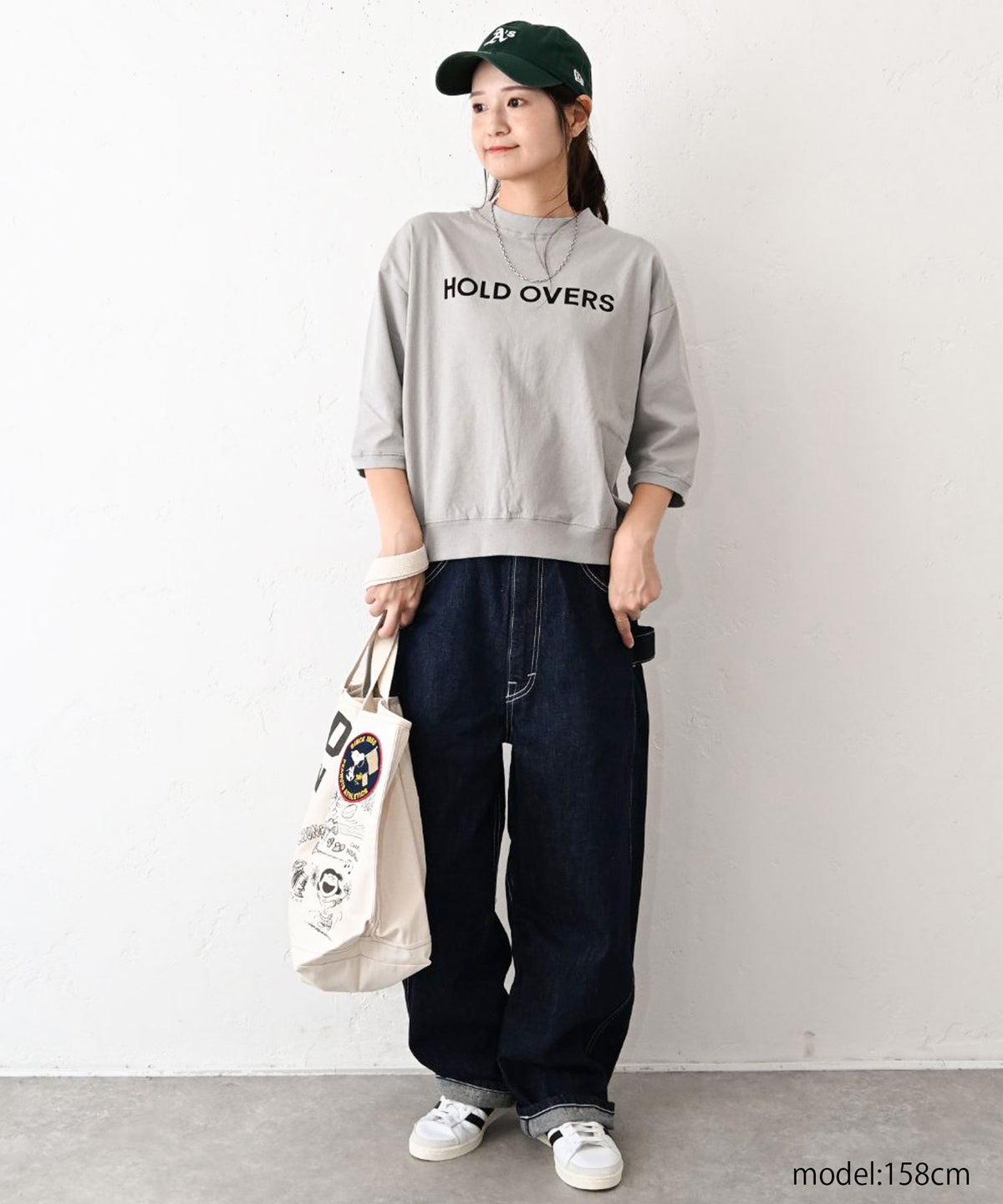 and quarter｜7分袖ロゴT [[MA-28282]][C]