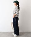 and quarter｜7分袖ロゴT [[MA-28282]][C]