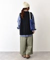 her.｜ミリタリーへリンボーンダブルワイドPT [[2605117]][C]