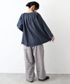 ichi｜デニム衿付きプルオーバー [[260507]][C]