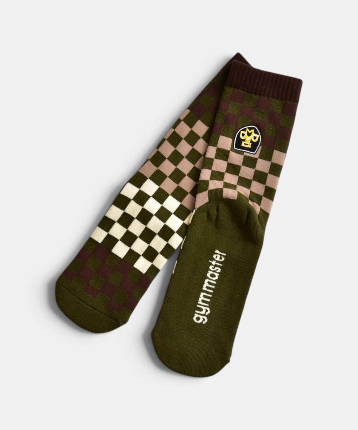 ジムマスター｜ブロックチェックレスラーソックス [[G866767]][C]