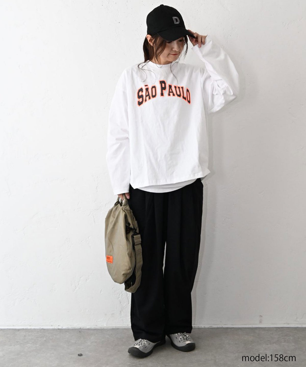 her.｜ロゴプリントTシャツ [[MTAH59-003]][C]