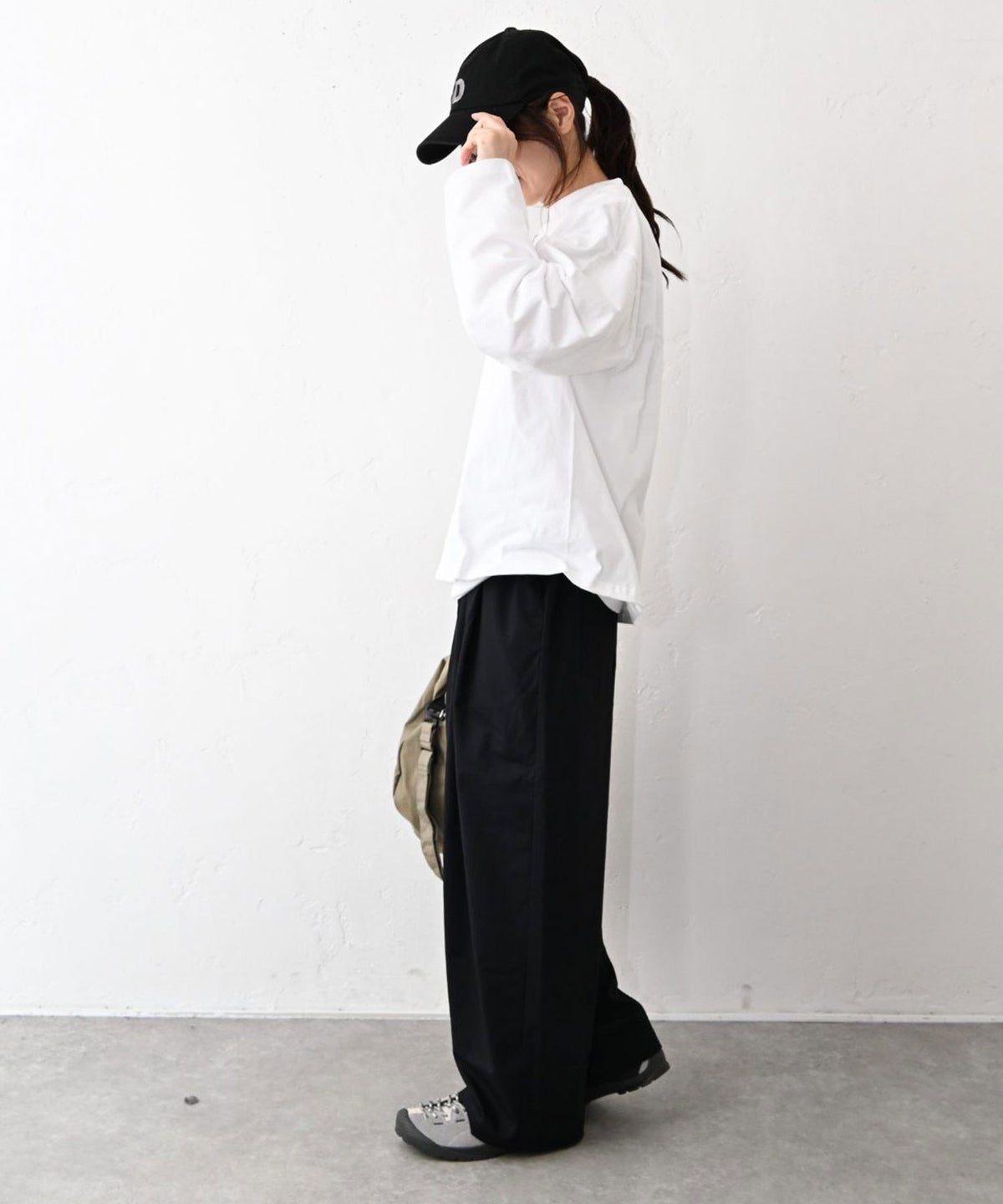 her.｜ロゴプリントTシャツ [[MTAH59-003]][C]