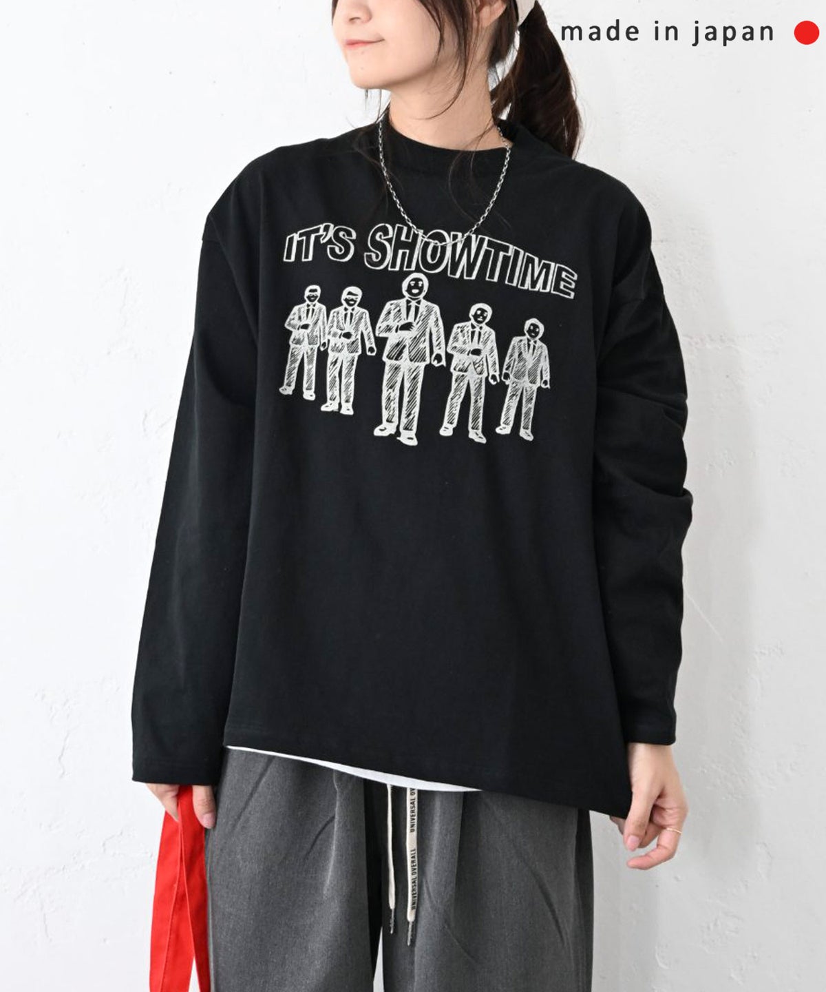 her.｜ロゴプリントTシャツ [[MTAH59-004]][C]