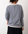and quarter｜ボーダー10分袖Tシャツ [[MA-059]][C]