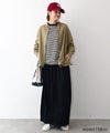 and quarter｜ボーダー10分袖Tシャツ [[MA-059]][C]
