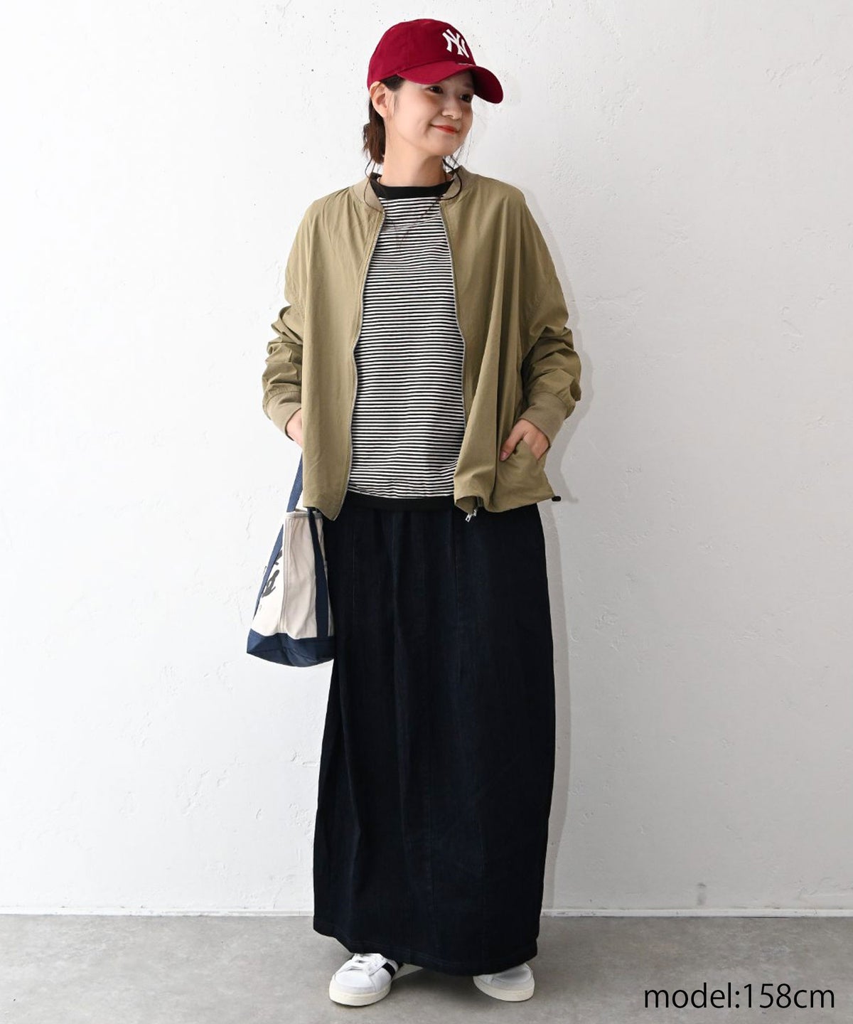 and quarter｜ボーダー10分袖Tシャツ [[MA-059]][C]