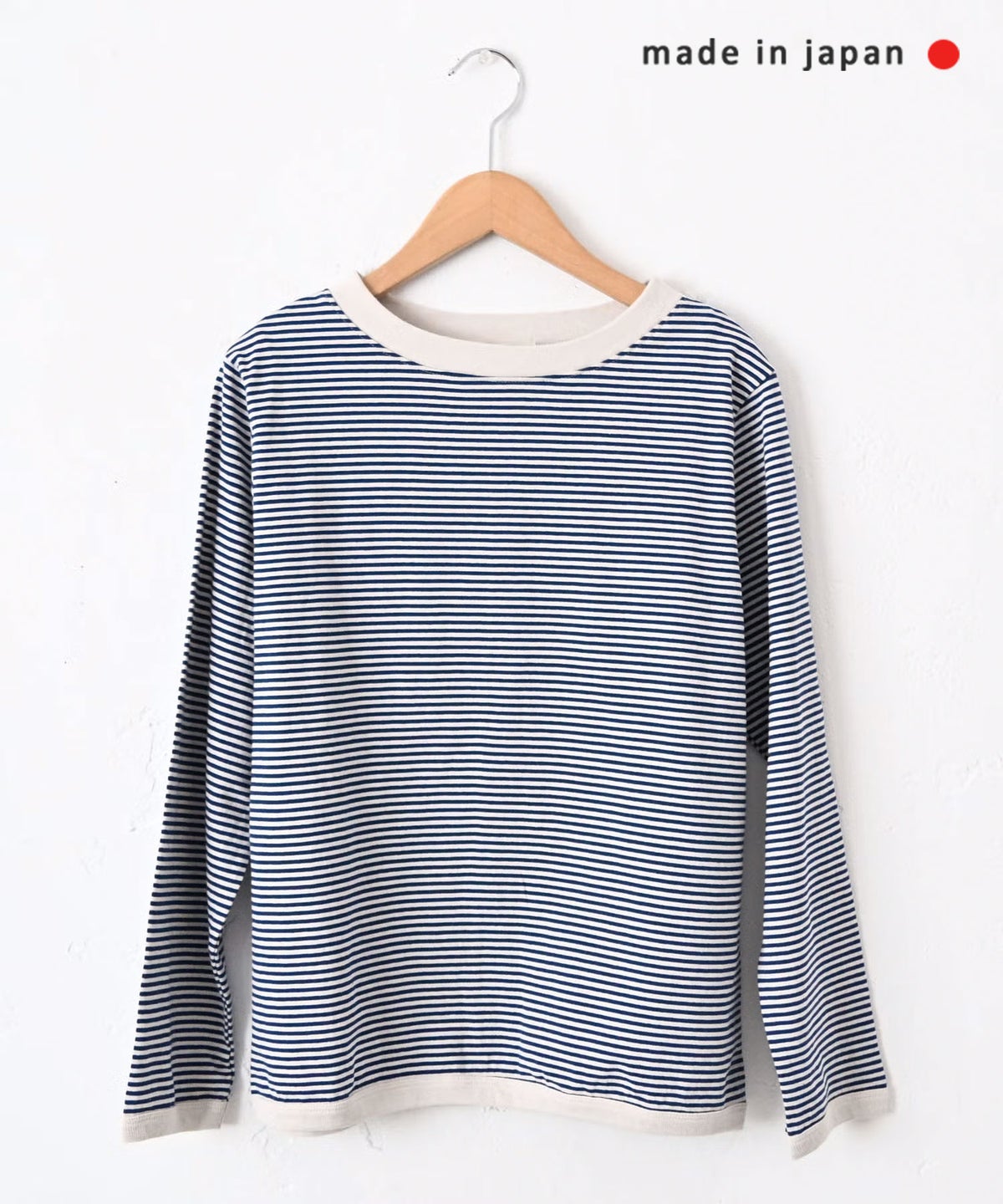 and quarter｜ボーダー10分袖Tシャツ [[MA-059]][C]
