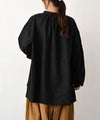 08Mab｜リネンボリューム袖チビ衿プルオーバー [[CF-1224HF1094]][C]