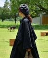 08Mab｜リネンポンチョ [[CF-826HF1526]][C]
