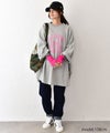 IN THE MARKET｜袖口切替テレコクルーインナー [[08108]][C]