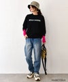 IN THE MARKET｜袖口切替テレコクルーインナー [[08108]][C]