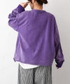 IN THE MARKET｜カレッジロゴピグメント加工ミニ裏毛 [[C-2628]][C]