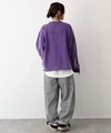IN THE MARKET｜カレッジロゴピグメント加工ミニ裏毛 [[C-2628]][C]
