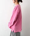 IN THE MARKET｜カレッジロゴピグメント加工ミニ裏毛 [[C-2628]][C]