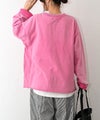 IN THE MARKET｜カレッジロゴピグメント加工ミニ裏毛 [[C-2628]][C]
