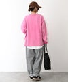 IN THE MARKET｜カレッジロゴピグメント加工ミニ裏毛 [[C-2628]][C]