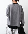 IN THE MARKET｜カレッジロゴピグメント加工ミニ裏毛 [[C-2628]][C]