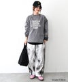 IN THE MARKET｜カレッジロゴピグメント加工ミニ裏毛 [[C-2628]][C]