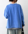 IN THE MARKET｜カレッジロゴピグメント加工ミニ裏毛 [[C-2628]][C]