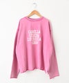IN THE MARKET｜カレッジロゴピグメント加工ミニ裏毛 [[C-2628]][C]