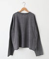 IN THE MARKET｜カレッジロゴピグメント加工ミニ裏毛 [[C-2628]][C]