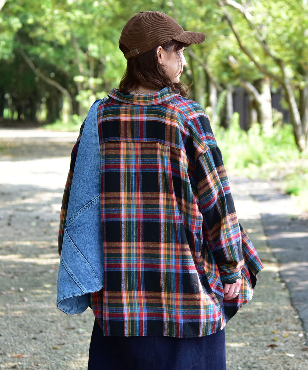  IN THE MARKET｜チェック柄ネルシャツ [[C-2569]][C]
