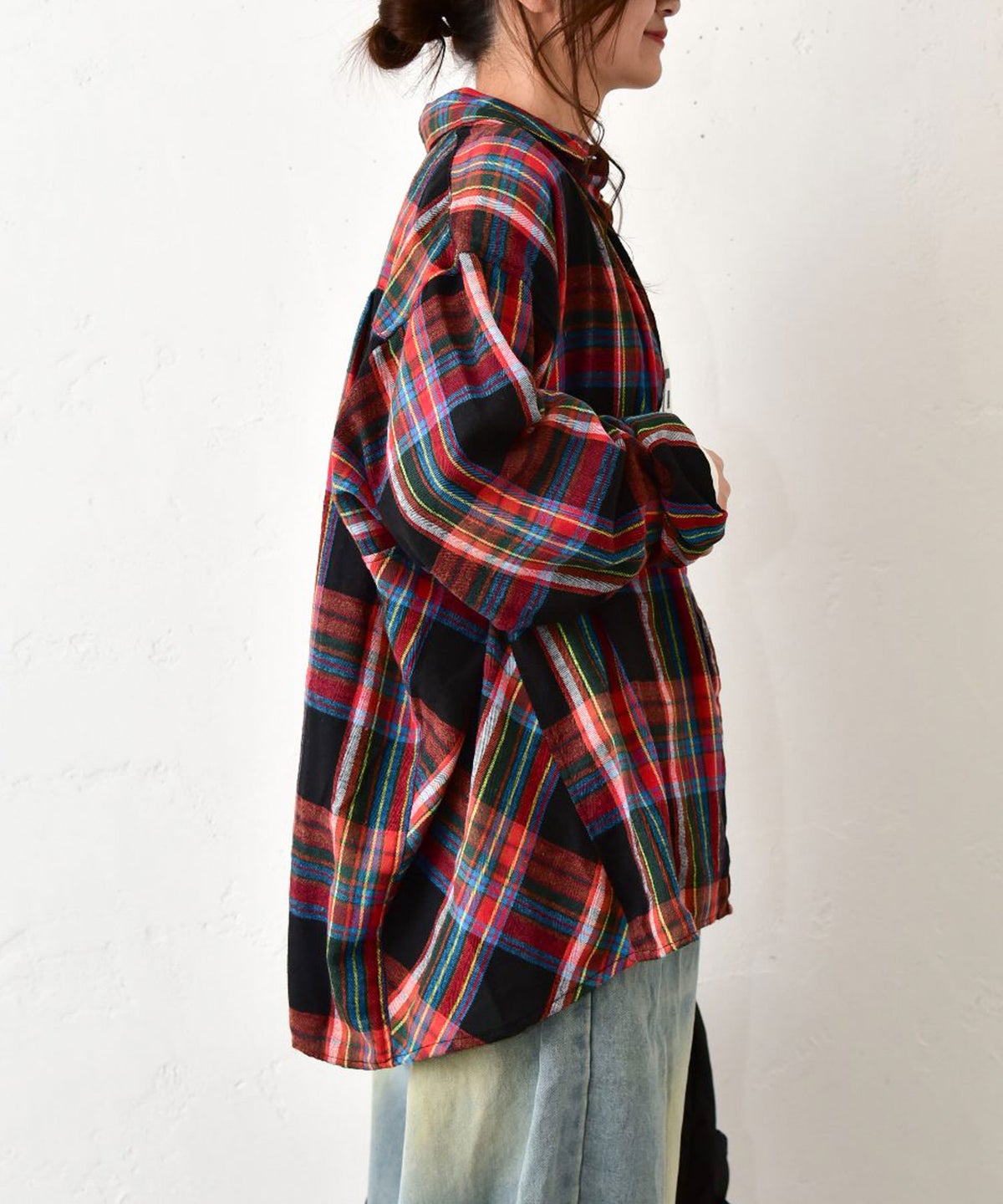  IN THE MARKET｜チェック柄ネルシャツ [[C-2569]][C]