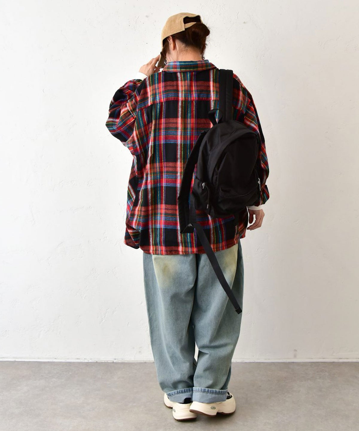  IN THE MARKET｜チェック柄ネルシャツ [[C-2569]][C]