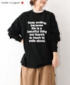 her.｜ワイドスリーブロゴカットソー [[Wide Long Sleeve Tee/2026]][C]