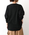 her.｜ワイドスリーブロゴカットソー [[Wide Long Sleeve Tee/2026]][C]