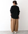 her.｜ワイドスリーブロゴカットソー [[Wide Long Sleeve Tee/2026]][C]
