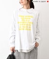 her.｜ワイドスリーブロゴカットソー [[Wide Long Sleeve Tee/2026]][C]