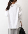 her.｜ワイドスリーブロゴカットソー [[Wide Long Sleeve Tee/2026]][C]