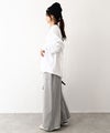 her.｜ワイドスリーブロゴカットソー [[Wide Long Sleeve Tee/2026]][C]