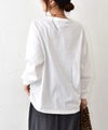 her.｜ワイドスリーブロゴカットソー [[Wide Long Sleeve Tee/2026]][C]