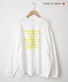 her.｜ワイドスリーブロゴカットソー [[Wide Long Sleeve Tee/2026]][C]