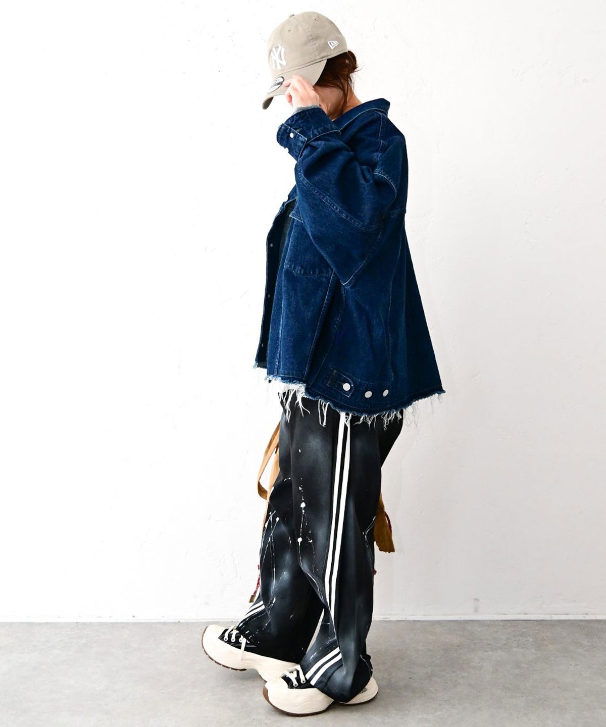 IN THE MARKET｜ペイントラインイージーパンツ [[C-2647]][C]