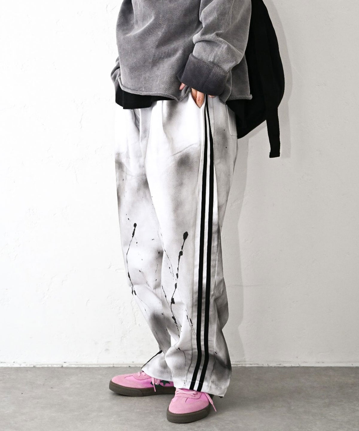 IN THE MARKET｜ペイントラインイージーパンツ [[C-2647]][C]
