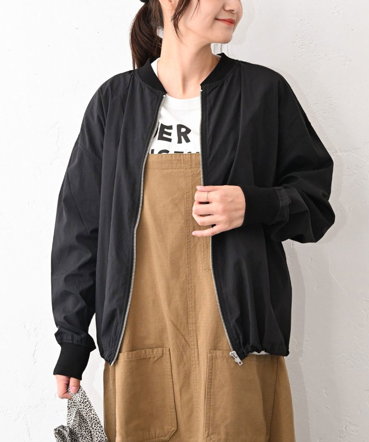 IN THE MARKET｜ナイロン素材MA1アウター [[C-2609]][C]