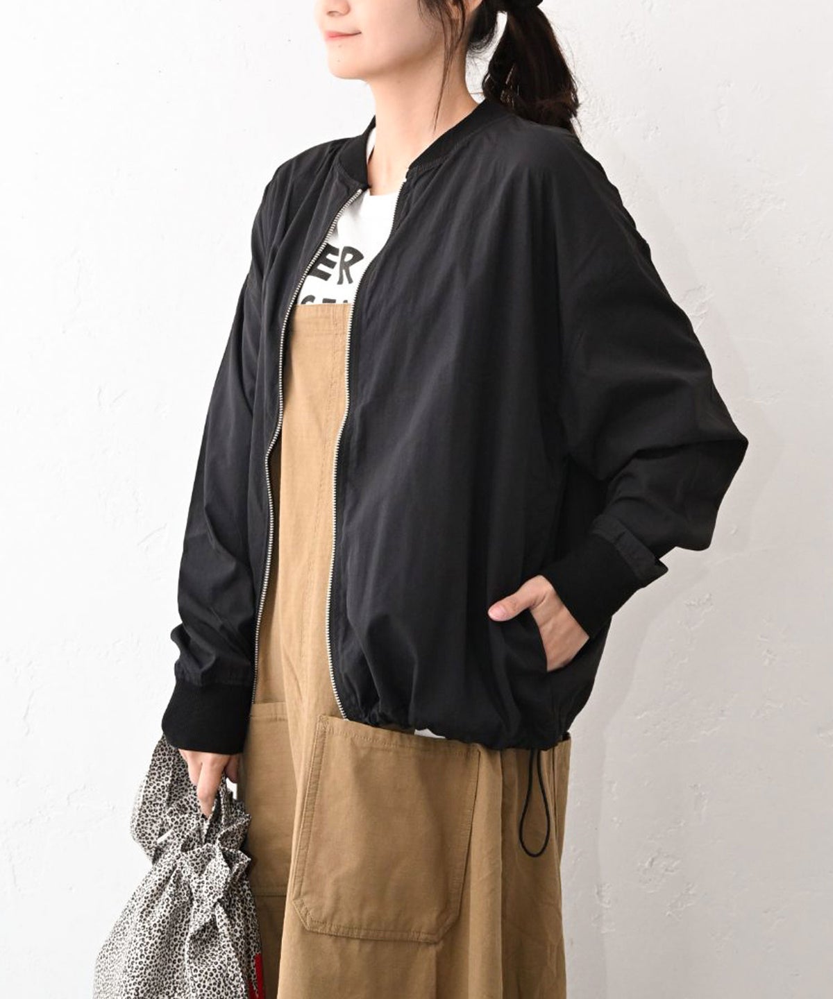 IN THE MARKET｜ナイロン素材MA1アウター [[C-2609]][C]