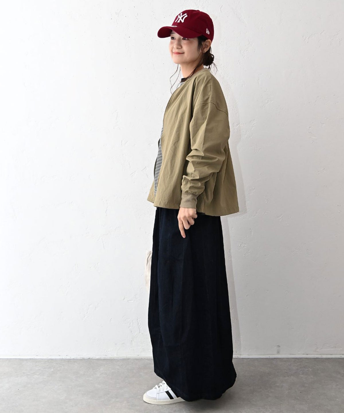 IN THE MARKET｜ナイロン素材MA1アウター [[C-2609]][C]