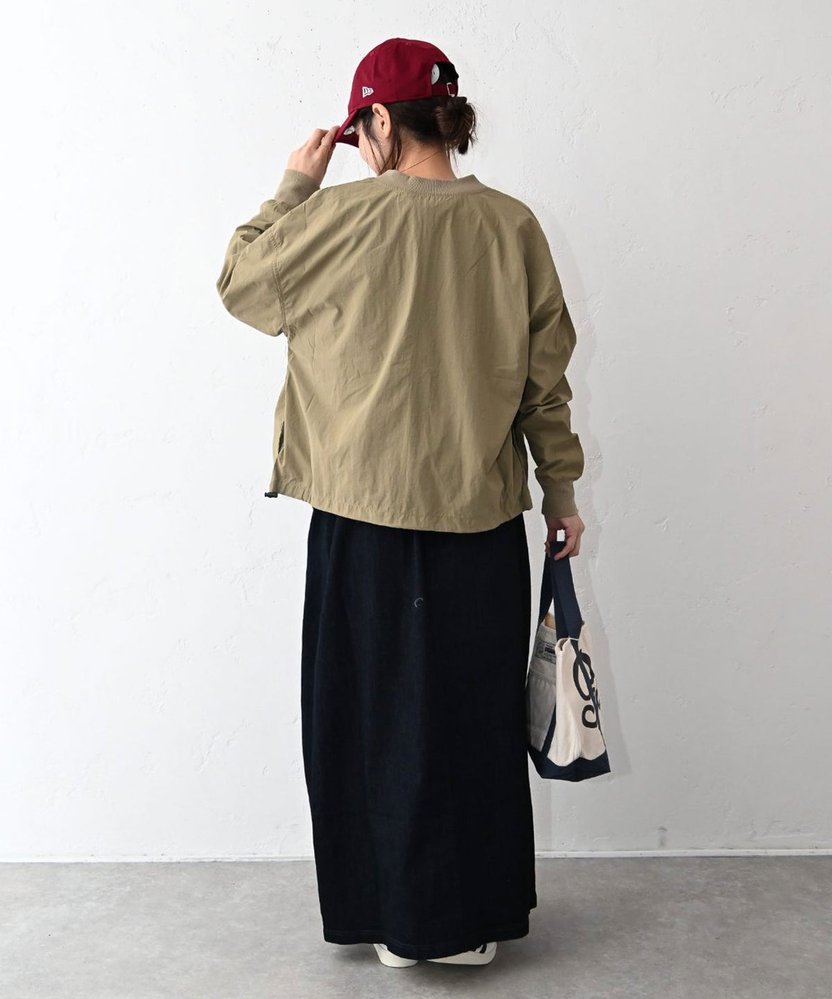 IN THE MARKET｜ナイロン素材MA1アウター [[C-2609]][C]