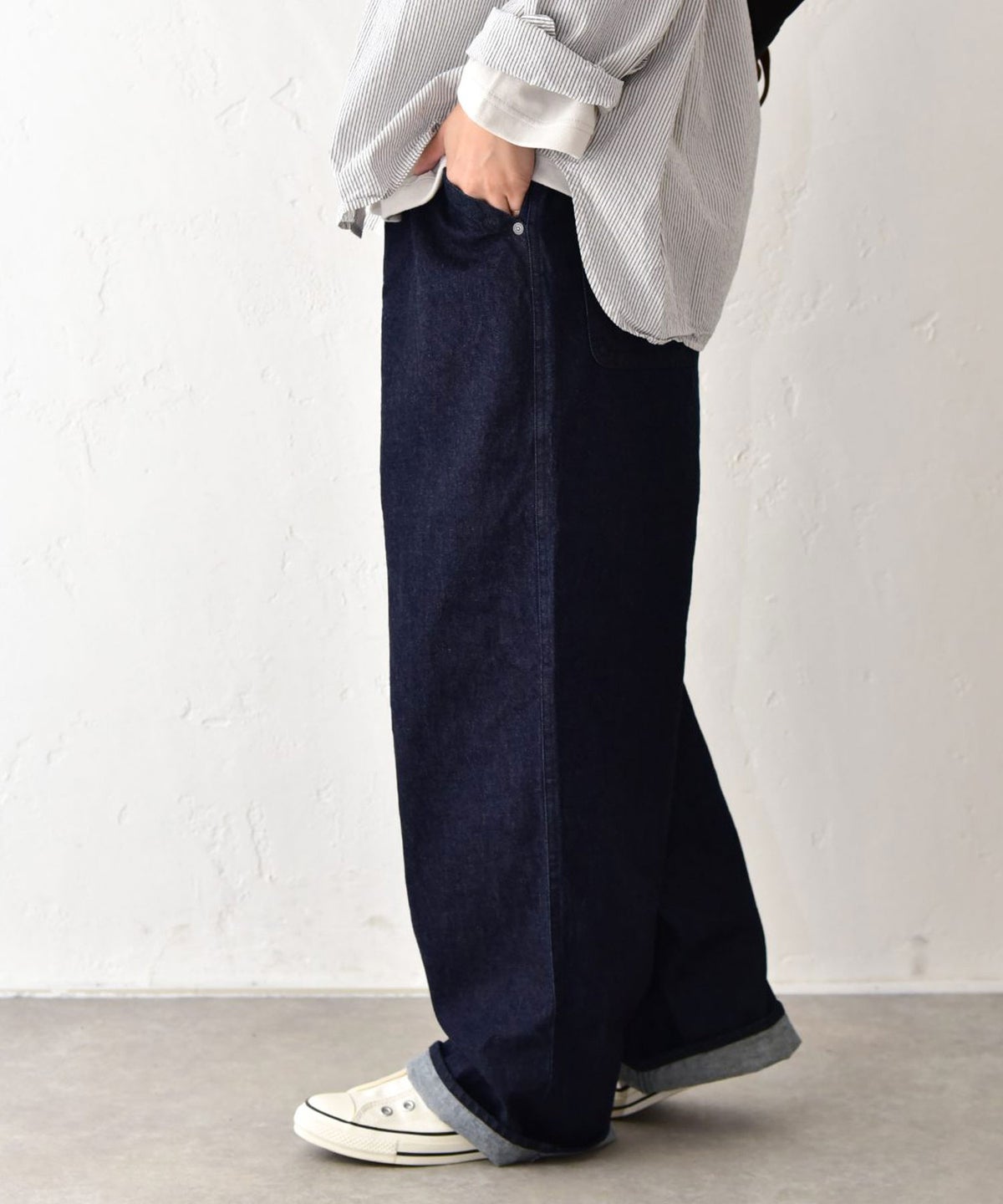  her.｜9.6OZ デニムペインターパンツ [[CE3PT260302B-DE2]][C]