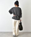 her.｜6.1OZ PIGMENT DYED 4/5TEE ST.IGNATIUS [[MTAH607-1005]][C]
