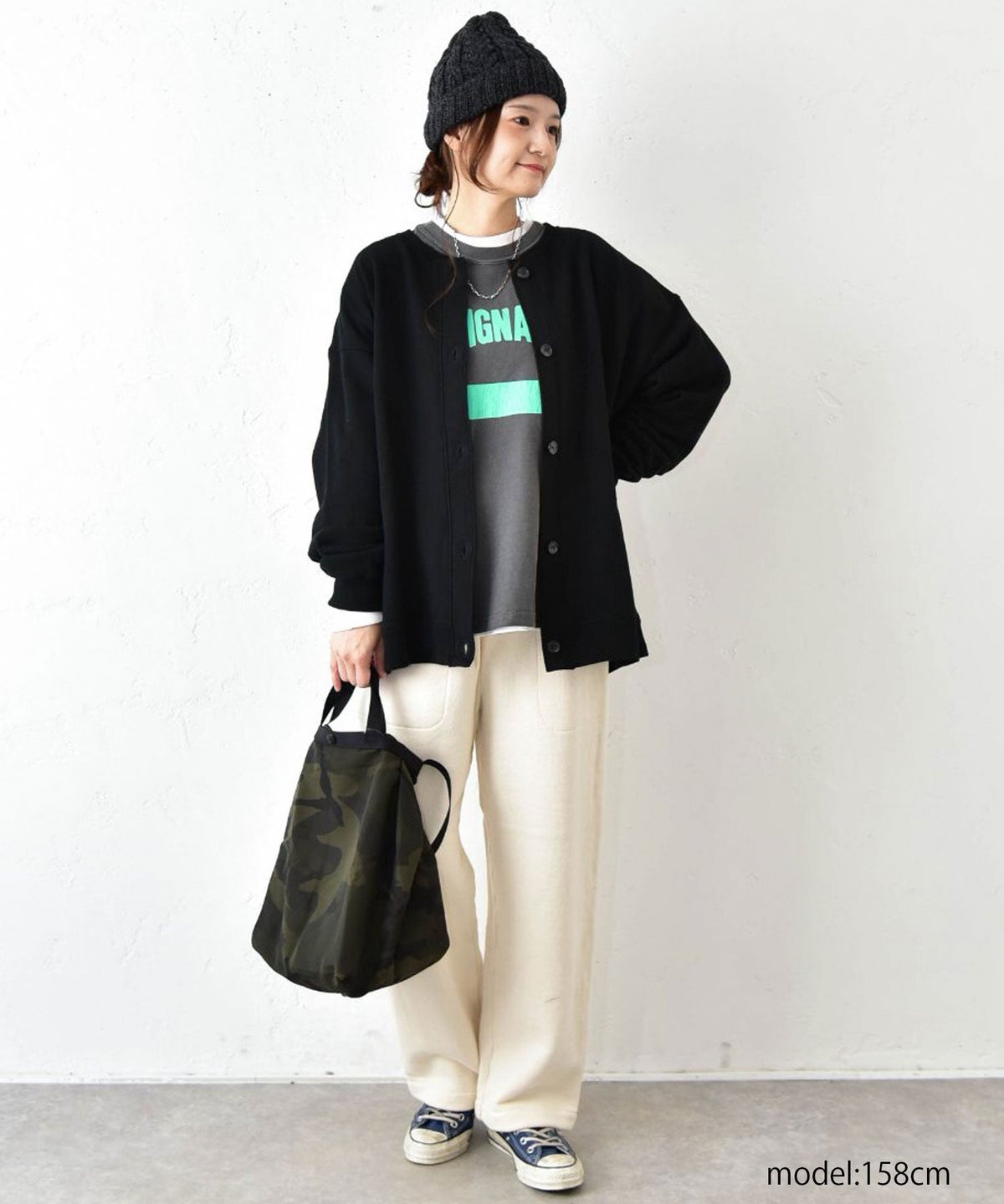 her.｜6.1OZ PIGMENT DYED 4/5TEE ST.IGNATIUS [[MTAH607-1005]][C]