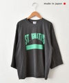  her.｜6.1OZ PIGMENT DYED 4/5TEE ST.IGNATIUS [[MTAH607-1005]][C]