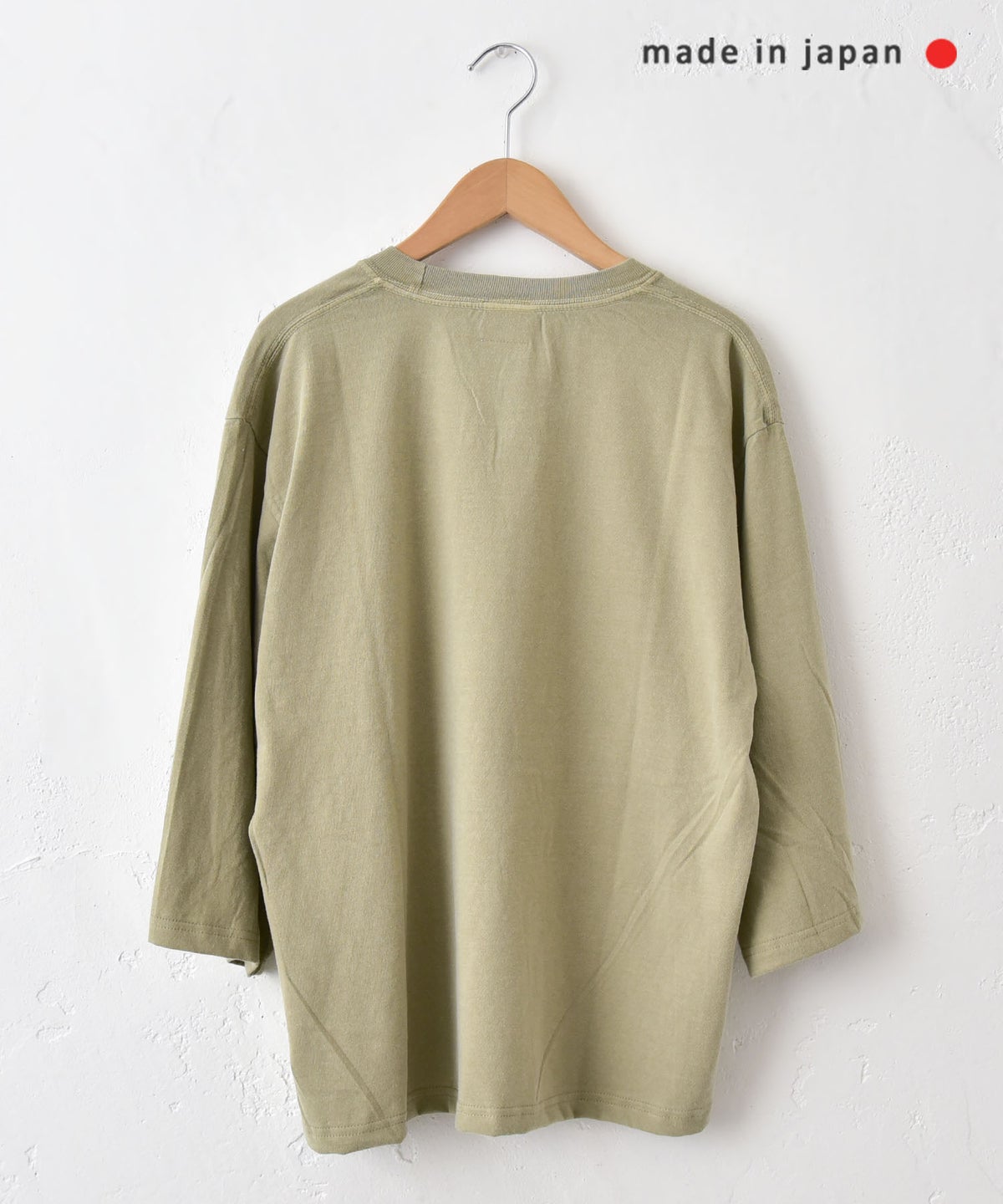  her.｜6.1OZ PIGMENT DYED 4/5TEE ST.IGNATIUS [[MTAH607-1005]][C]